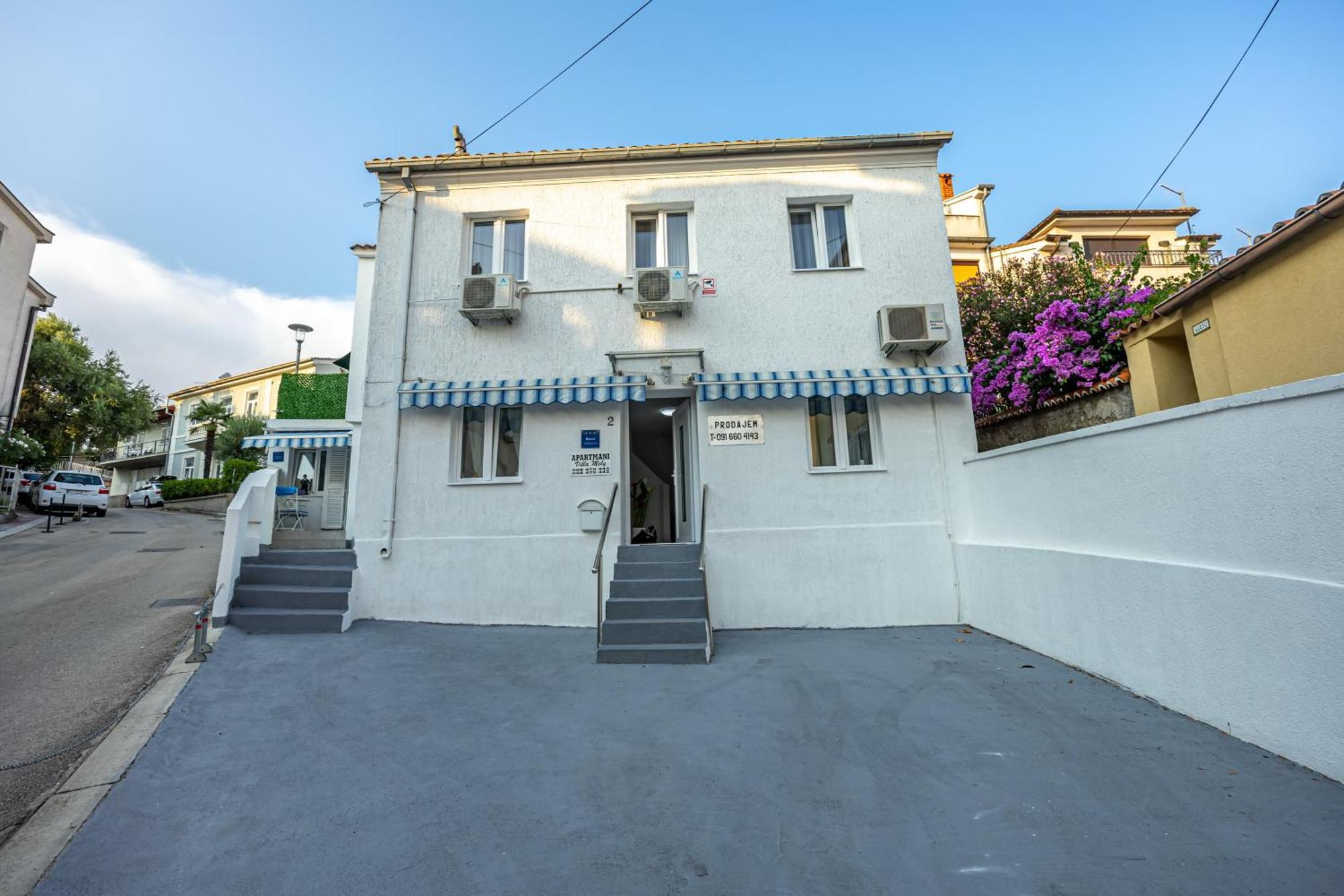 Villa Mely Crikvenica Kvarner Exteriör bild